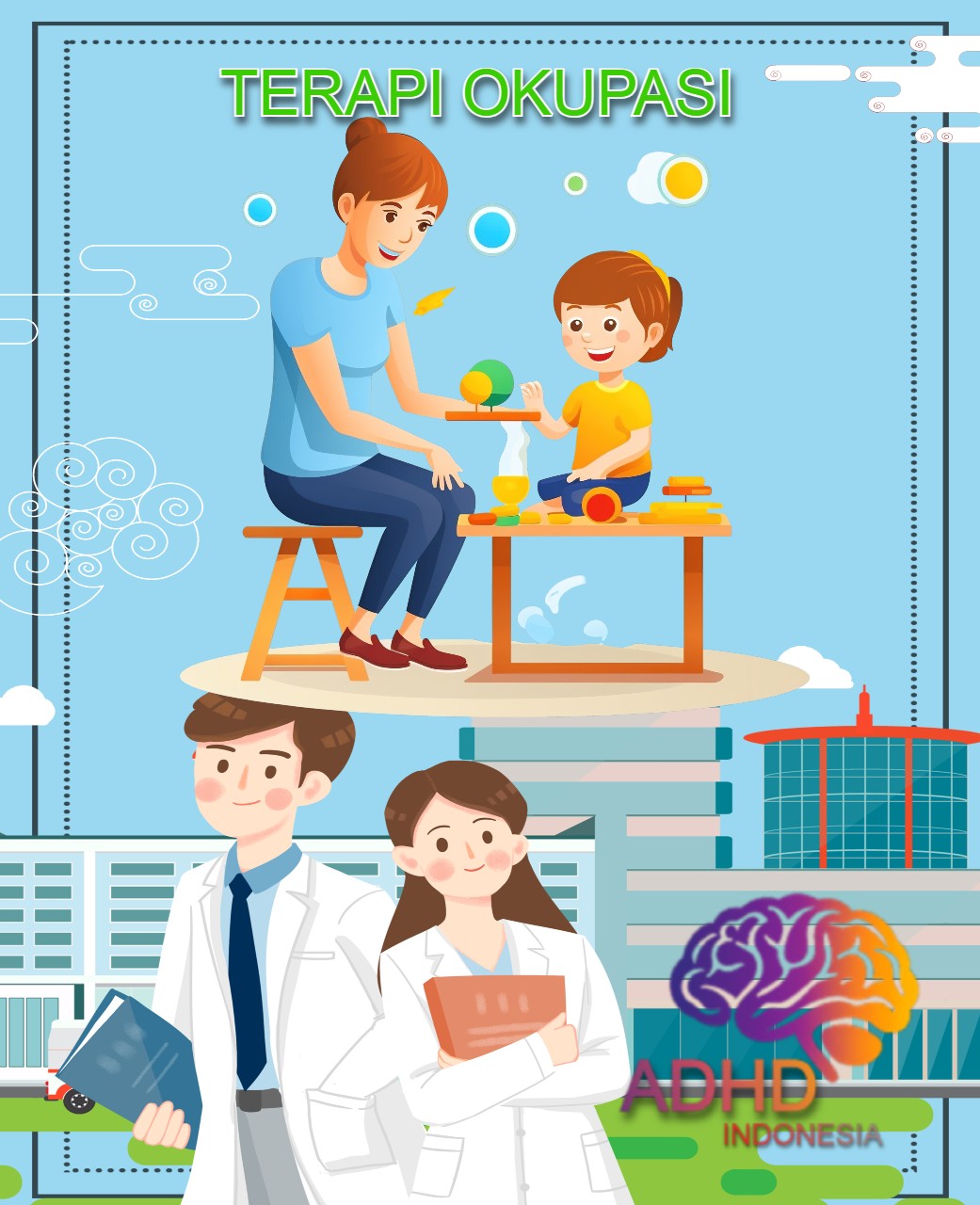 Rujukan untuk Terapi Okupasi untuk Anak ADHD Indonesia Kota Cimahi